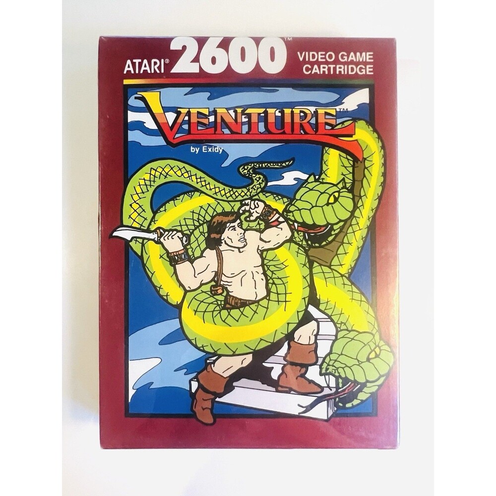 Atari 2600 "Venture" 1988 Factory Sealed CIB Brand New